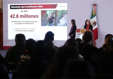Reciben 42.8 millones de mexicanos un programa social Reciben 42.8 millones de mexicanos un programa social