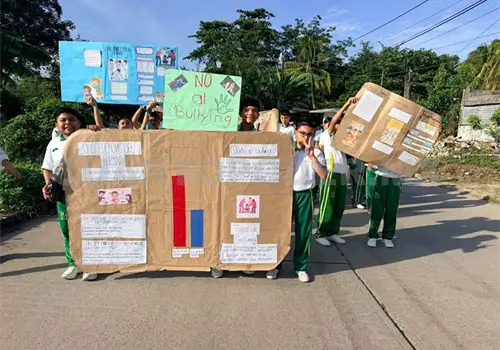 Marchan contra el abuso y maltrato infantil en Huixtla