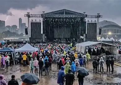 Nada detuvo el Festival Arre