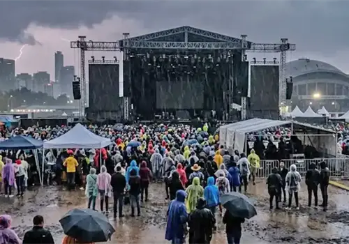 Nada detuvo el Festival Arre