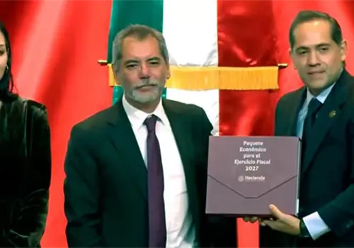 Hacienda entrega paquete económico Hacienda entrega paquete económico