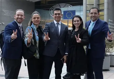 PAN acude al Parlamento Europeo en B&eacute;lgica