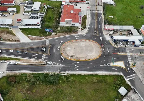 Rehabilitación de entrada a SCLC costó 55 mdp Rehabilitación de entrada a SCLC costó 55 mdp