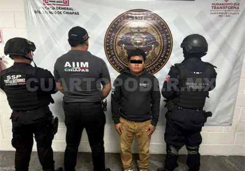 Detienen a presunto homicida en Tuxtla Detienen a presunto homicida en Tuxtla