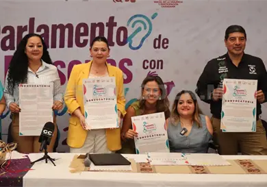 Anuncian Feria y Parlamento para discapacitados