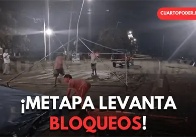 Retiran bloqueos en planta de moscas Retiran bloqueos en planta de moscas