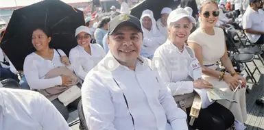Presente en el encuentro "Honestidad y resultados"