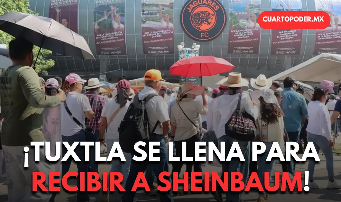 Ciudadanos respaldan a Sheinbaum en informe
