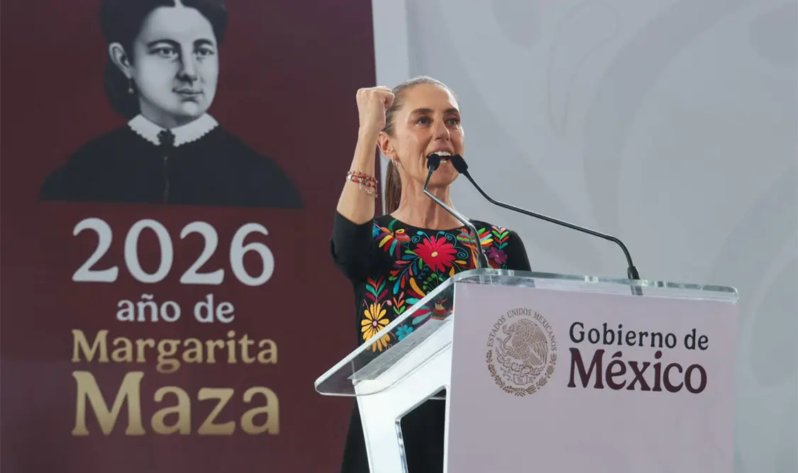 En Hidalgo, la presidenta destacó los miles de mexicanos que la han acompañado en las asambleas. Cortesía