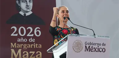 La gente está bien y contenta: Claudia La gente está bien y contenta: Claudia