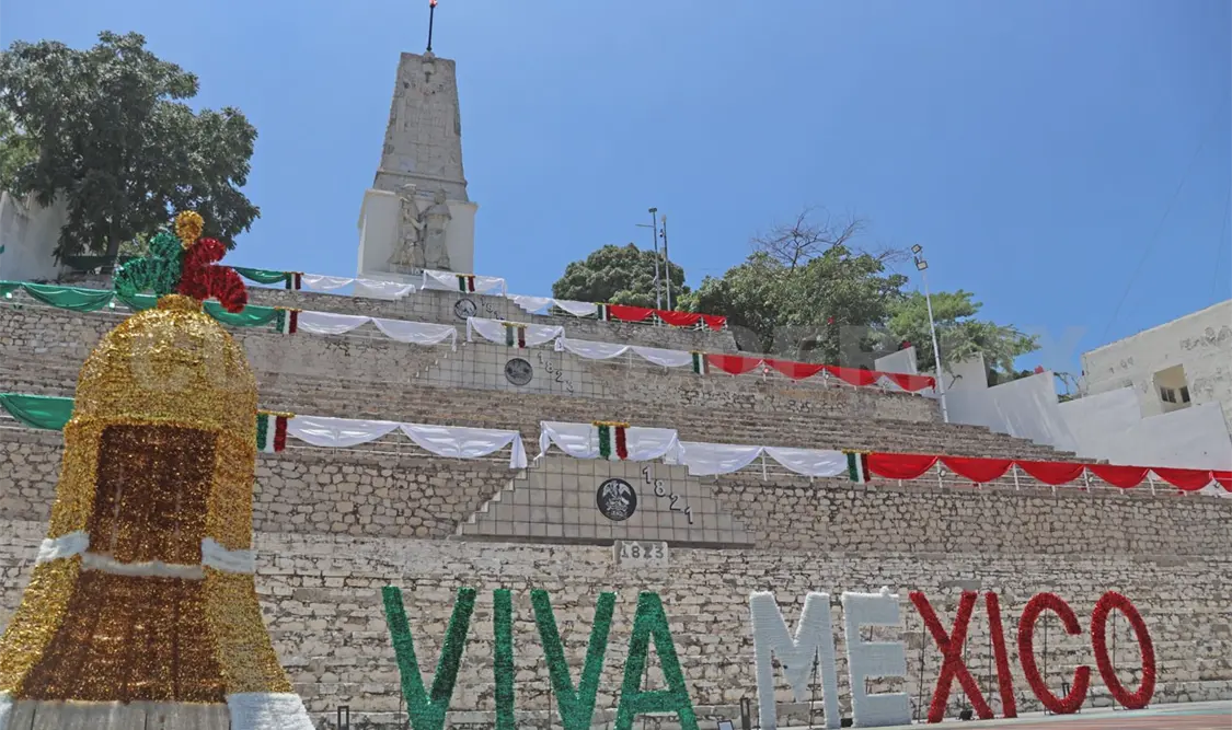 El monumento a la bandera o mexicanidad chiapaneca, se construyó en 1943. Carlos López / CP