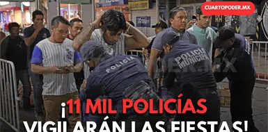 Blindan festejos patrios en el estado