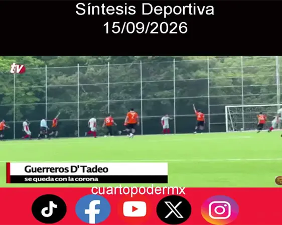 S&iacute;ntesis Deportiva 15 09 2026