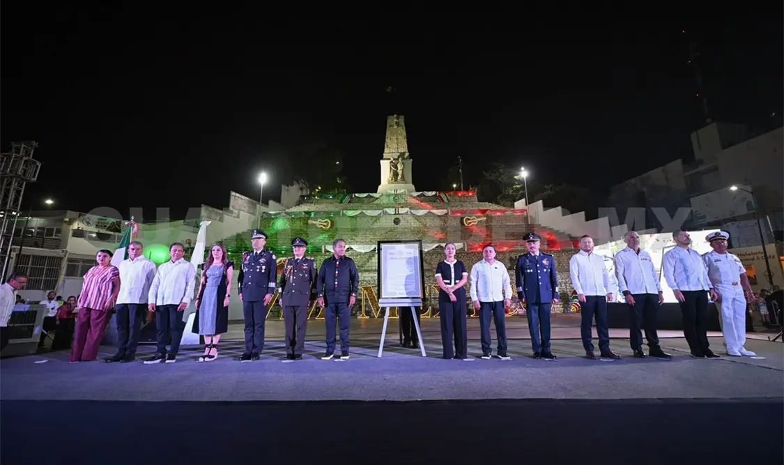Ramírez Aguilar participó en la ceremonia conmemorativa. Cortesía