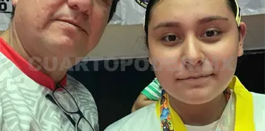Melanie Sofía rumbo a Gimnasiada Melanie Sofía rumbo a Gimnasiada