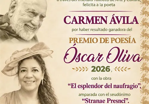 Premio &Oacute;scar Oliva ya tiene ganadora