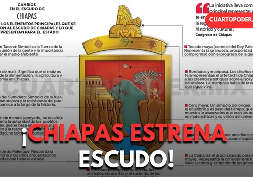 Festeja Chiapas con un escudo incluyente