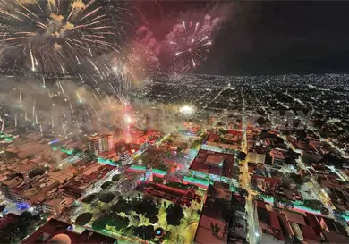 Acuden 40 mil personas al Grito de Independencia