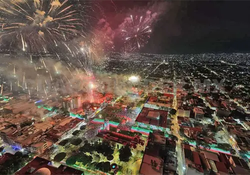 Acuden 40 mil personas al Grito de Independencia