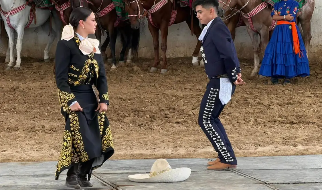 La tradición charra reunió a familias durante una jornada llena de actividades en Ocosingo. Cortesía