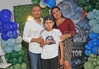 V&iacute;ctor Alejandro cumpli&oacute; 10 a&ntilde;os