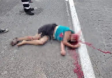 Pierde la vida al ser arrollada por combi Pierde la vida al ser arrollada por combi