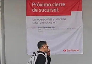 Anuncian pr&oacute;ximo cierre de sucursal bancaria