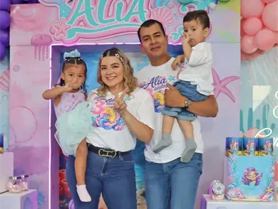 Al&iacute;a, la sirena cumple 3 a&ntilde;itos