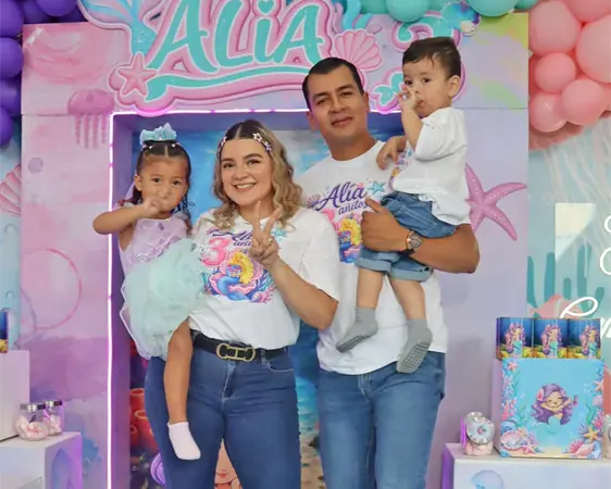 Alía, la sirena cumple 3 añitos Alía, la sirena cumple 3 añitos