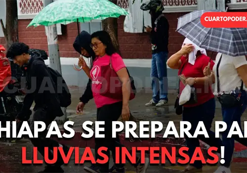 Intensas lluvias azotarán Chiapas el fin de semana Intensas lluvias azotarán Chiapas el fin de semana