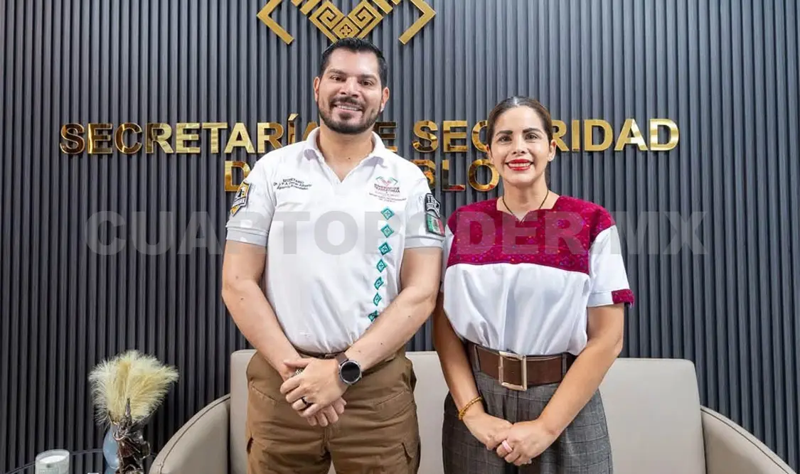 Aparicio Avendaño reafirmó su compromiso de fortalecer los canales de denuncia para prevenir la violencia de género. CP