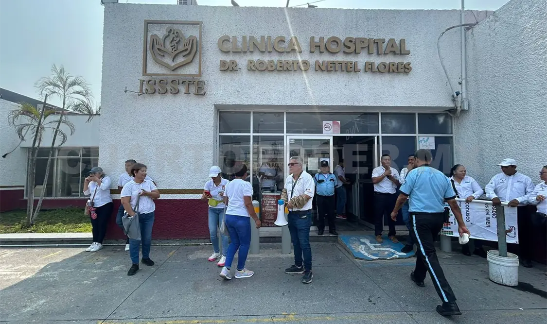Convocaron a una protesta para exigir una atención médica adecuada, así como al entrega del nuevo edificio. Ramón García / CP