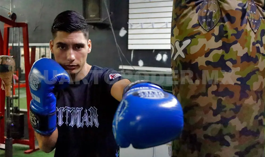 Jean Carlo “Hitman” Llanos se prepara para afrontar una nueva contienda dentro del boxeo profesional. Cortesía
