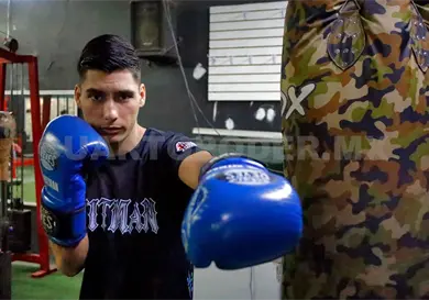 Jean Carlo "Hitman" Llanos, por la semifinal