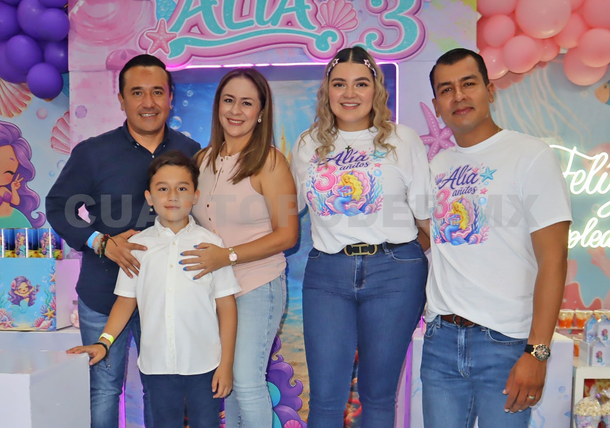 Alía, la sirena cumple 3 añitos