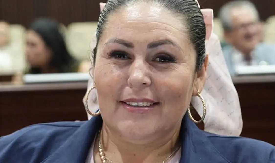Rosario Sarabia, diputada local de Morena. Cortesía