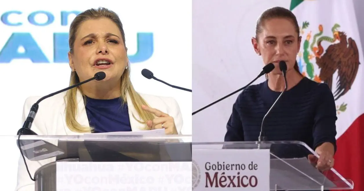 Maru Campos garantiza acciones contra el crimen organizado tras reunirse con Sheinbaum. Cortesía