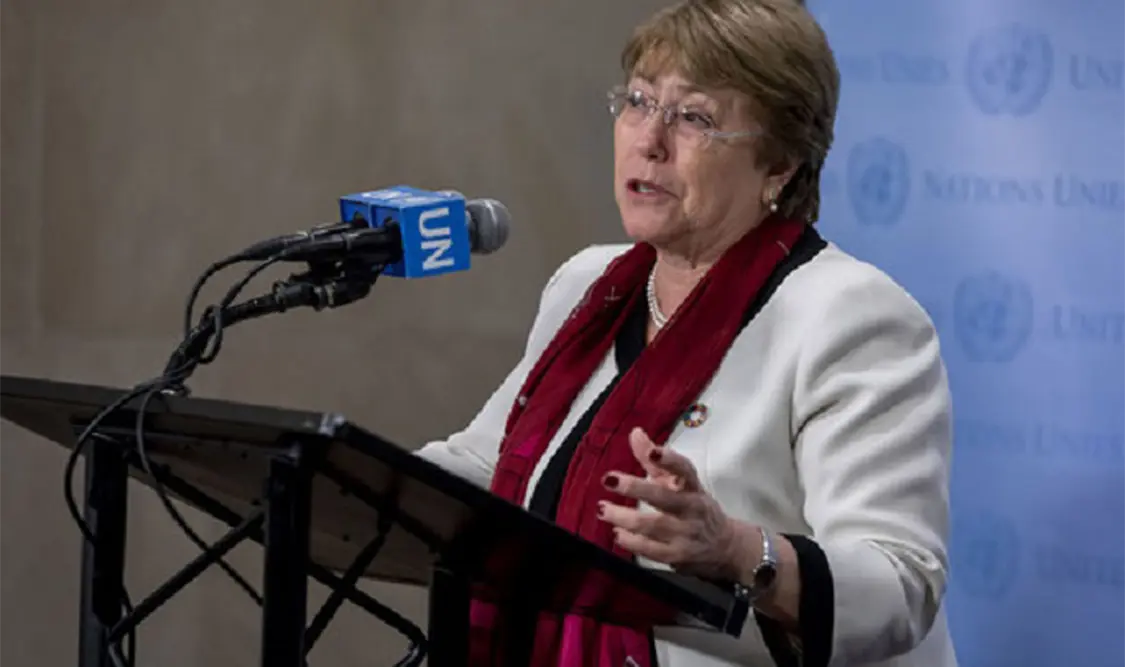 Bachelet: Continuaré, con la misma determinación de siempre, mi trabajo internacional. Cortesía
