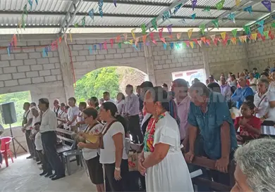 Estrenan parroquia en honor a San Francisco