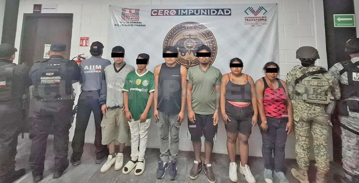 Detuvieron a 13 presuntos vinculados a los hechos violentos sucedidos en Las Granjas, el viernes por la noche. CP