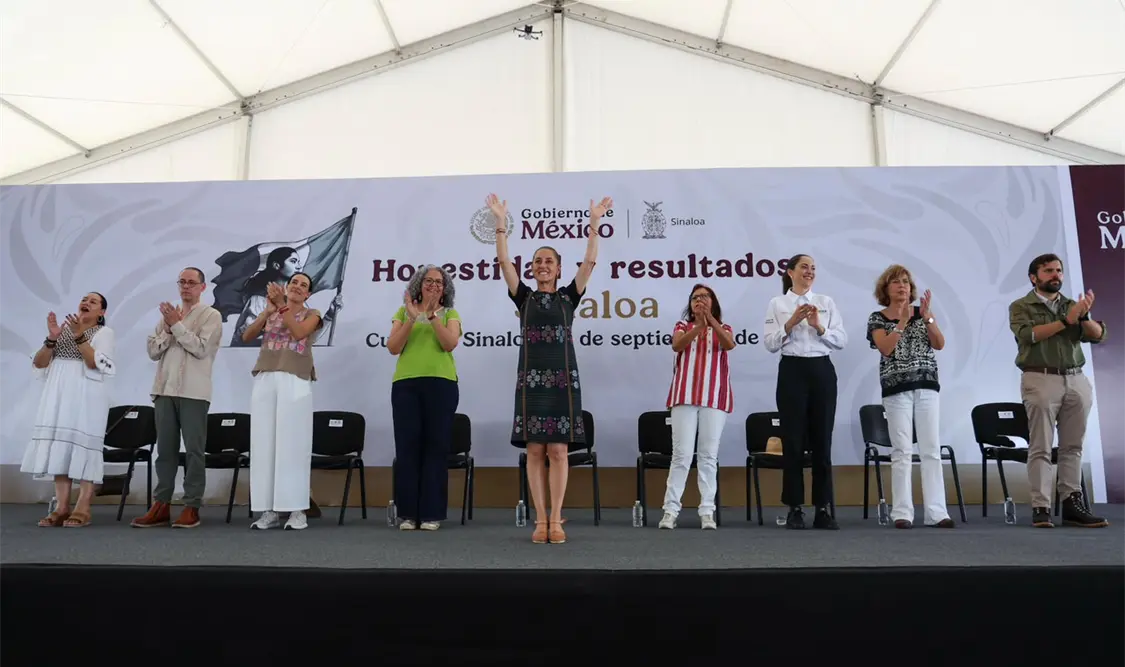La injerencia no resuelve los problemas, la injerencia provoca violencia, expresó tajante la presidenta. Cortesía