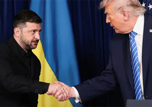Zelensky anuncia encuentro con Trump Zelensky anuncia encuentro con Trump