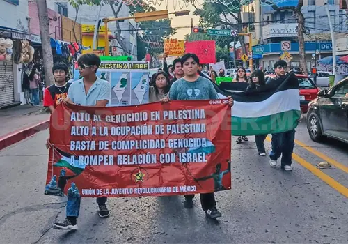 Activistas con postura cr&iacute;tica ante genocidio