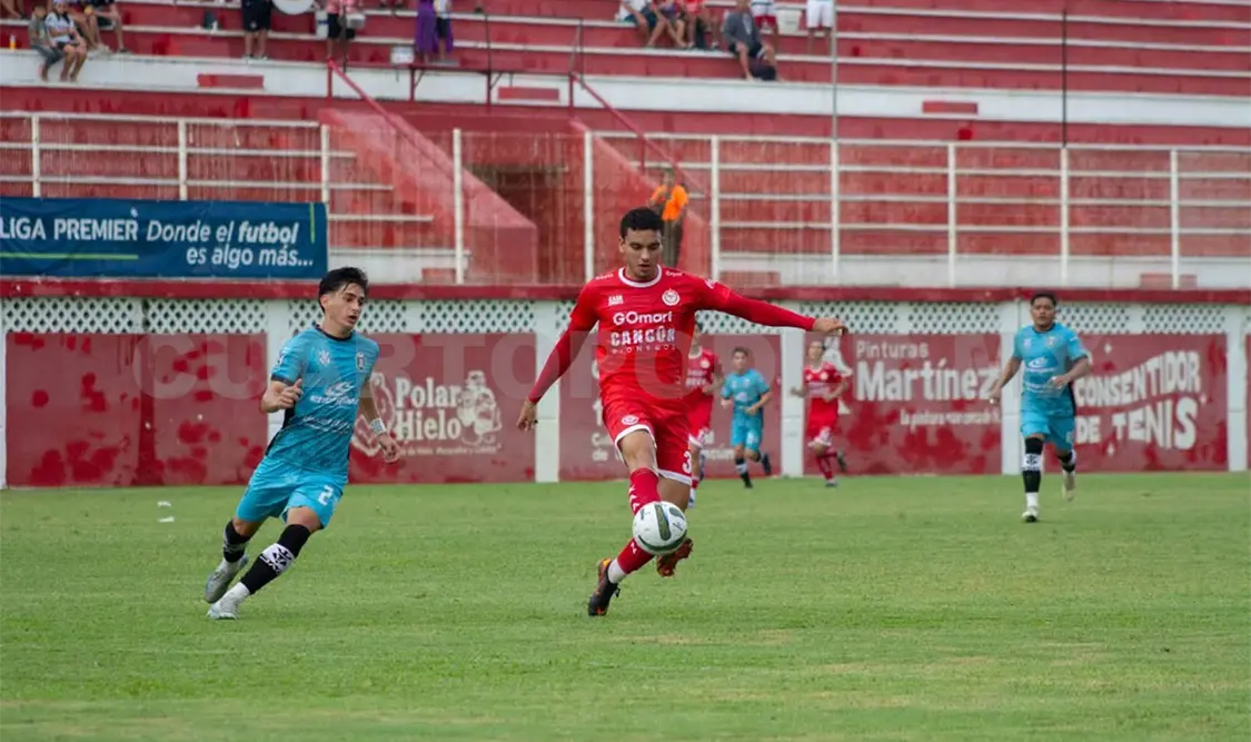Tapachula FC intentó reaccionar en el segundo tiempo, pero la expulsión condicionó sus posibilidades. Cortesía