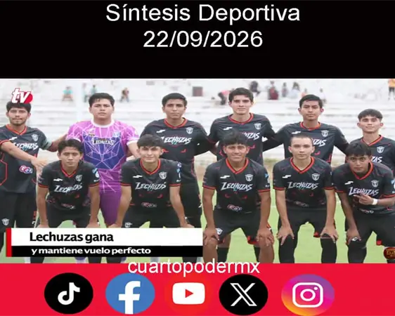 S&iacute;ntesis Deportiva 22 09 2026