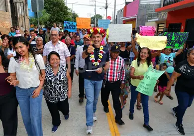 Inaugura alcalde &Aacute;ngel Torres m&aacute;s Calles Felices