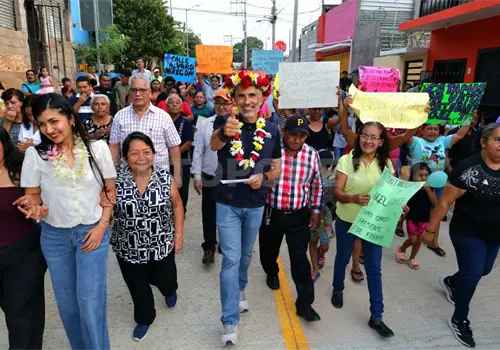 Inaugura alcalde &Aacute;ngel Torres m&aacute;s Calles Felices