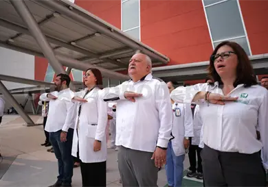 Conmemoran aniversario del HGRE No. 13 de Tuxtla