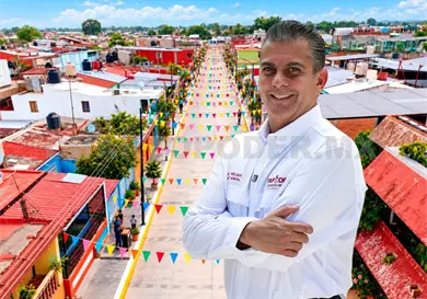 Construye Yamil m&aacute;s de 350 calles integrales