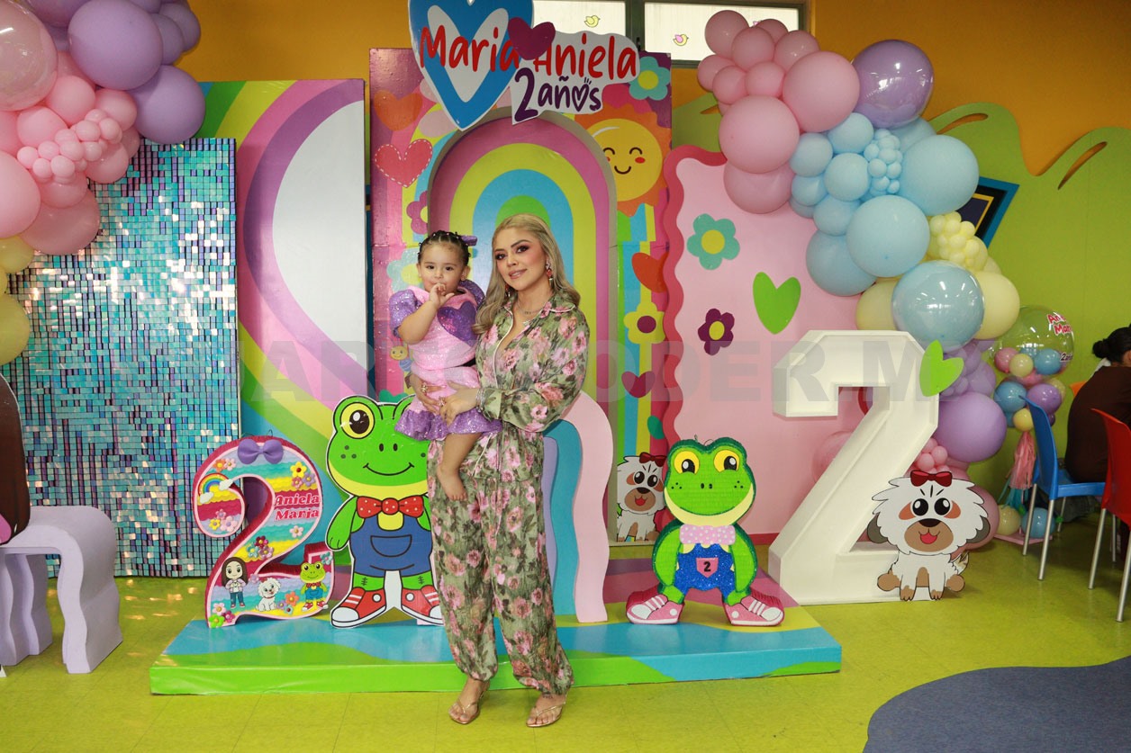 Aniela celebra sus dos añitos
